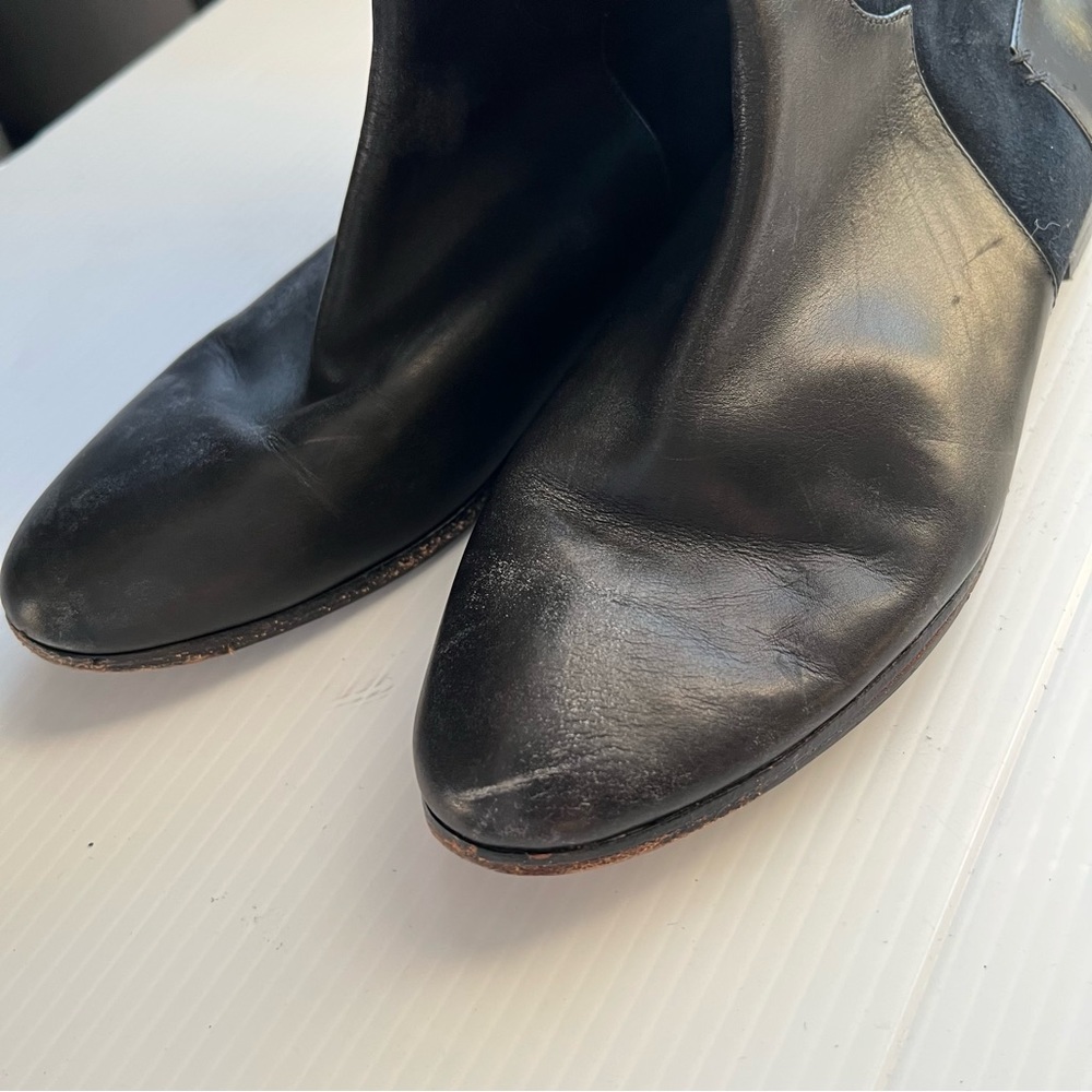 Johnston & Murphy | Black Leather Knee Hight Boots - Picture 6 of 9